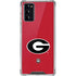 University of Georgia Logo Red Galaxy Note20 5G Clear Case