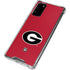 University of Georgia Logo Red Galaxy Note20 5G Clear Case