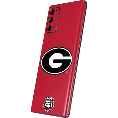 University of Georgia Logo Red Galaxy Note20 5G Skin