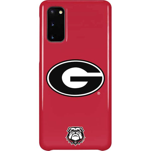 University of Georgia Logo Red Galaxy S20 Lite Case