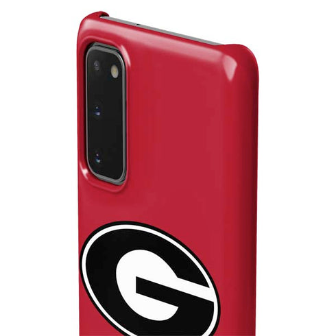 University of Georgia Logo Red Galaxy S20 Lite Case