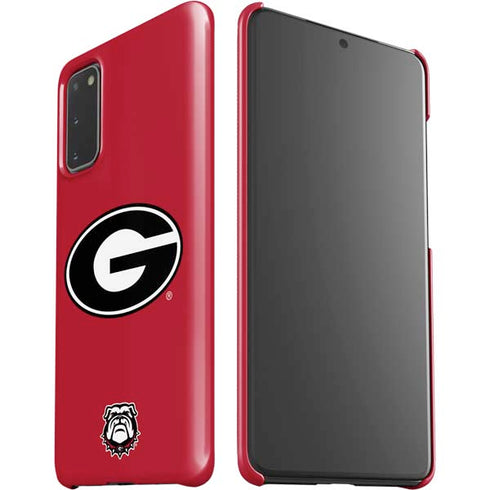 University of Georgia Logo Red Galaxy S20 Lite Case