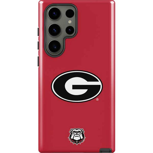 University of Georgia Logo Red Galaxy S23 Ultra Pro Case