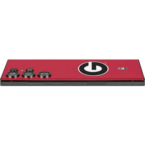 University of Georgia Logo Red Galaxy Skins