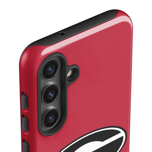 University of Georgia Logo Red Galaxy S25 Impact Case