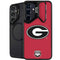 University of Georgia Logo Red Galaxy S25 Kickstand Case