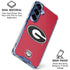 University of Georgia Logo Red Galaxy S25 Plus Clear Case
