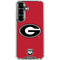 University of Georgia Logo Red Galaxy S26 Clear Case