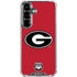 University of Georgia Logo Red Galaxy S26 Plus Clear Case