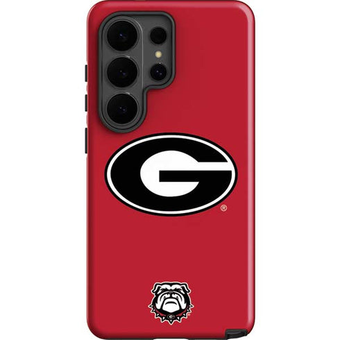 University of Georgia Logo Red Galaxy S26 Ultra Impact Case