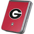 University of Georgia Logo Red Galaxy Z Flip6 Skin