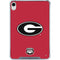 University of Georgia Logo Red iPad 11th Gen (2025) Clear Case