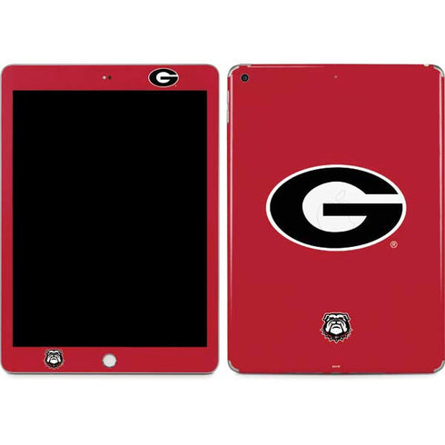 University of Georgia Logo Red Apple iPad Skin
