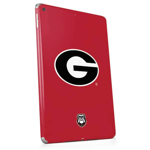 University of Georgia Logo Red Apple iPad Skin
