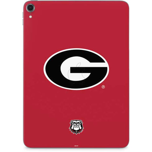 University of Georgia Logo Red Apple iPad Pro Skin