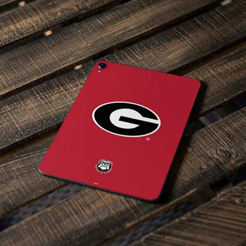 University of Georgia Logo Red Apple iPad Pro Skin