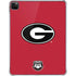 University of Georgia Logo Red iPad Pro 11in (2024) Clear Case