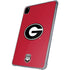 University of Georgia Logo Red iPad Pro 11in (2024) Clear Case