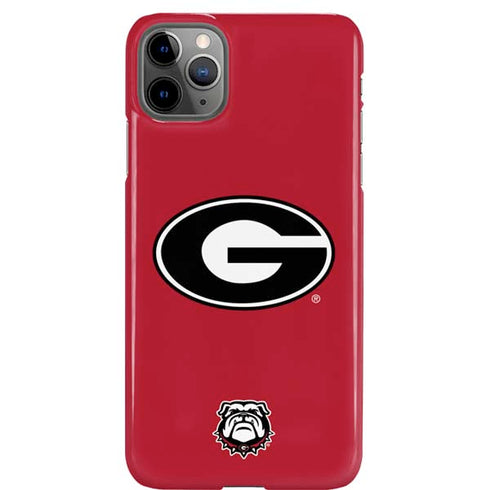University of Georgia Logo Red iPhone Cases