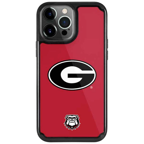 University of Georgia Logo Red iPhone Cases