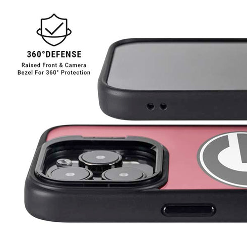 University of Georgia Logo Red iPhone 15 Pro Max Kickstand Case