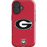 University of Georgia Logo Red iPhone 16 Impact Case