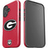 University of Georgia Logo Red iPhone 16 Impact Case