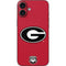 University of Georgia Logo Red iPhone 16 Plus Skin