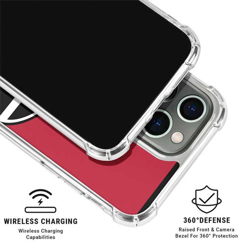 University of Georgia Logo Red iPhone 16 Pro Clear Case