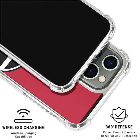 University of Georgia Logo Red iPhone 16 Pro Max Clear Case