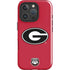 University of Georgia Logo Red iPhone 16 Pro Max Impact Case