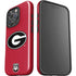 University of Georgia Logo Red iPhone 16 Pro Max Impact Case