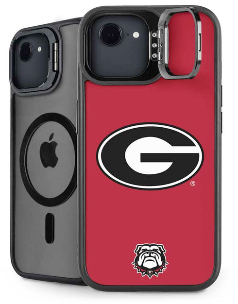 University of Georgia Logo Red iPhone 16e Kickstand Case