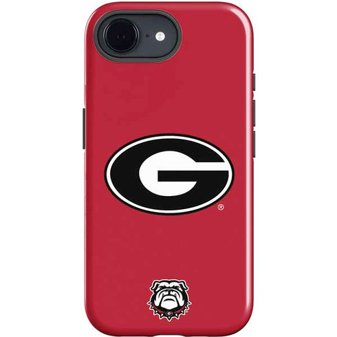 University of Georgia Logo Red iPhone 16e Impact Case