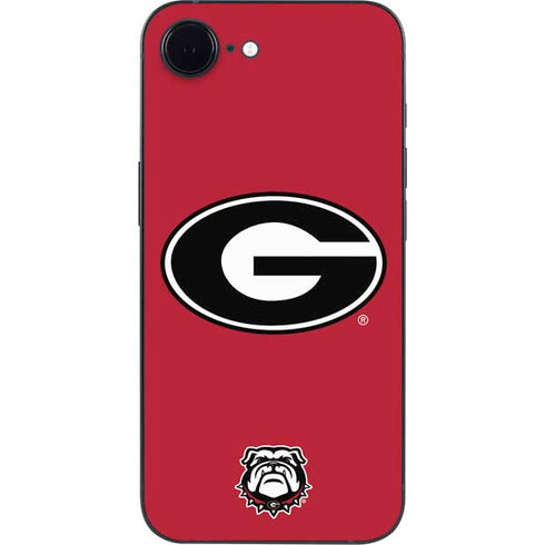 University of Georgia Logo Red iPhone 16e Skin