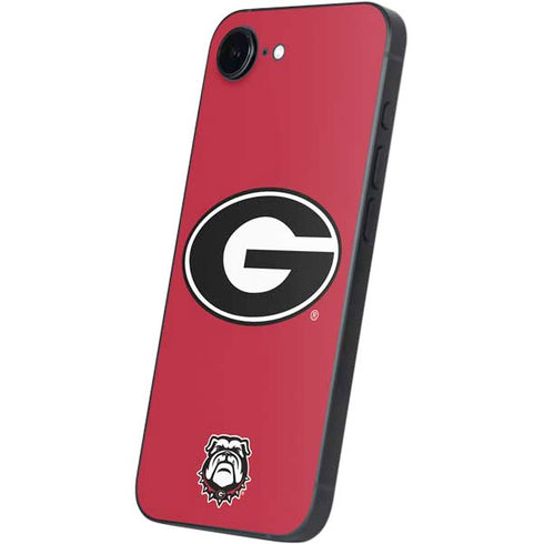 University of Georgia Logo Red iPhone 16e Skin