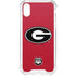 University of Georgia Logo Red iPhone XS Clear Case