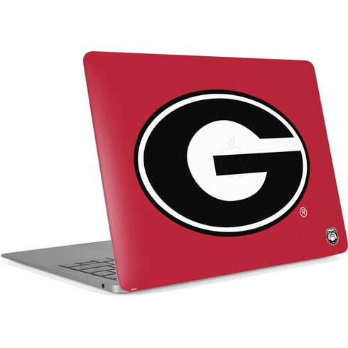 University of Georgia Logo Red Apple MacBook Air Skin
