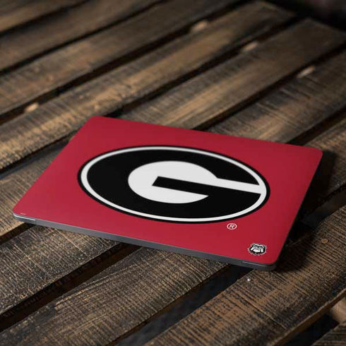 University of Georgia Logo Red Apple MacBook Air Skin