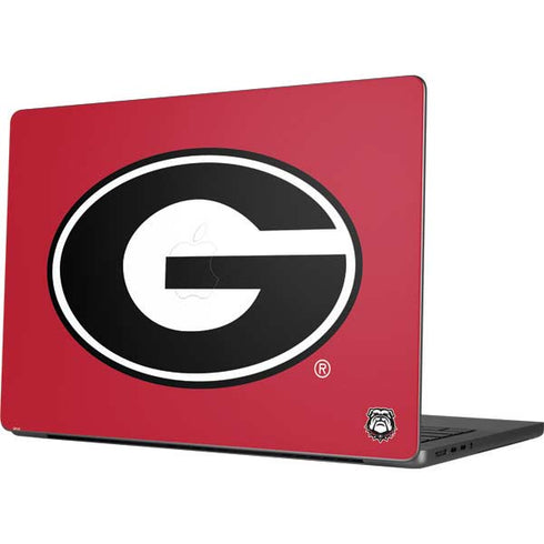 University of Georgia Logo Red Apple MacBook Pro 14-inch Skin