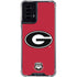 University of Georgia Logo Red Moto G Power 5G (2024) Clear Case