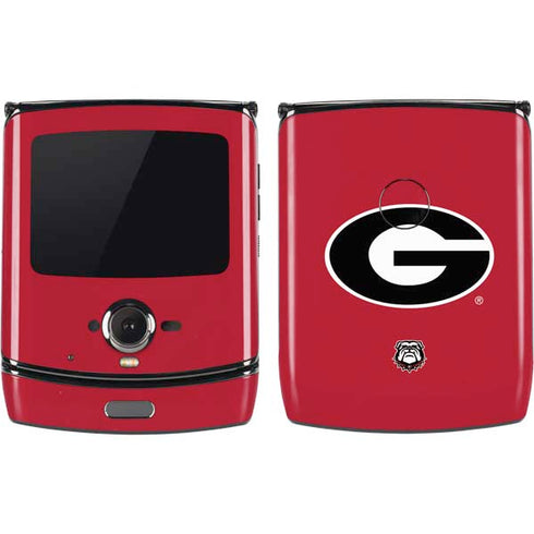 University of Georgia Logo Red Motorola RAZR Skin