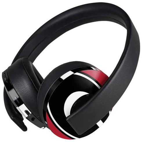 University of Georgia Logo Red PlayStation 4 Gold Wireless Headset Skin