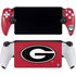 University of Georgia Logo Red PlayStation Portal Remote Player Skin