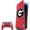 University of Georgia Logo Red PlayStation PS5 Skins