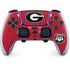 University of Georgia Logo Red PS5 DualSense Edge Pro Controller Skin
