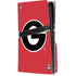 University of Georgia Logo Red PS5 Pro Disk Console Skin