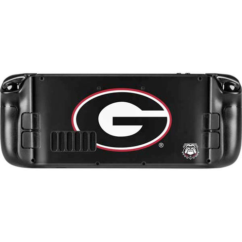 University of Georgia Logo Steam Deck Handheld Gaming Computer OLED Skin