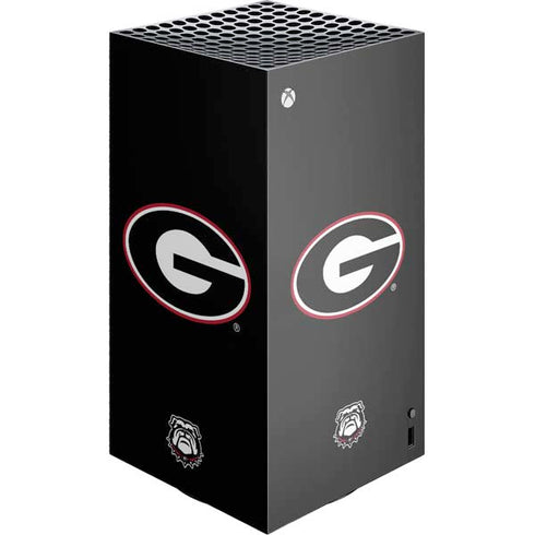 University of Georgia Logo XBox Series X Digital Edition Console Skin