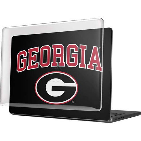 University of Georgia Collegiate Text MacBook Pro 14in (2021-24) Case plus Skin